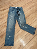 Splat Paint Custom Jeans