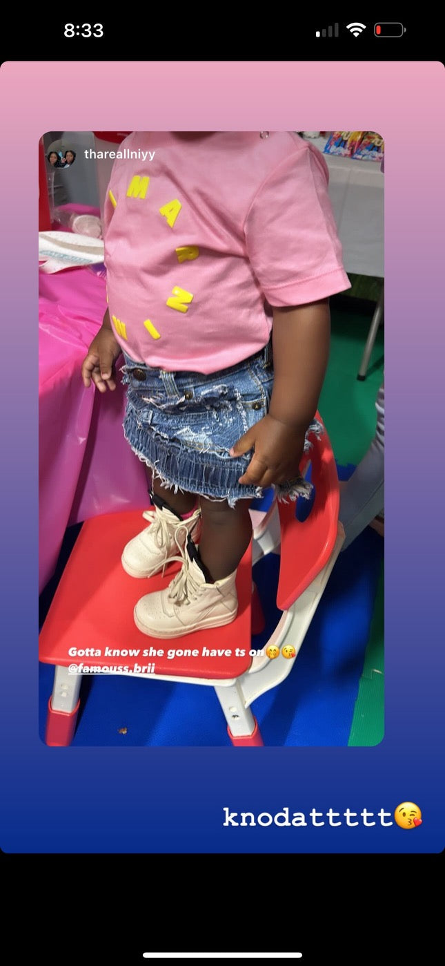 Custom Baby Girl Skirt