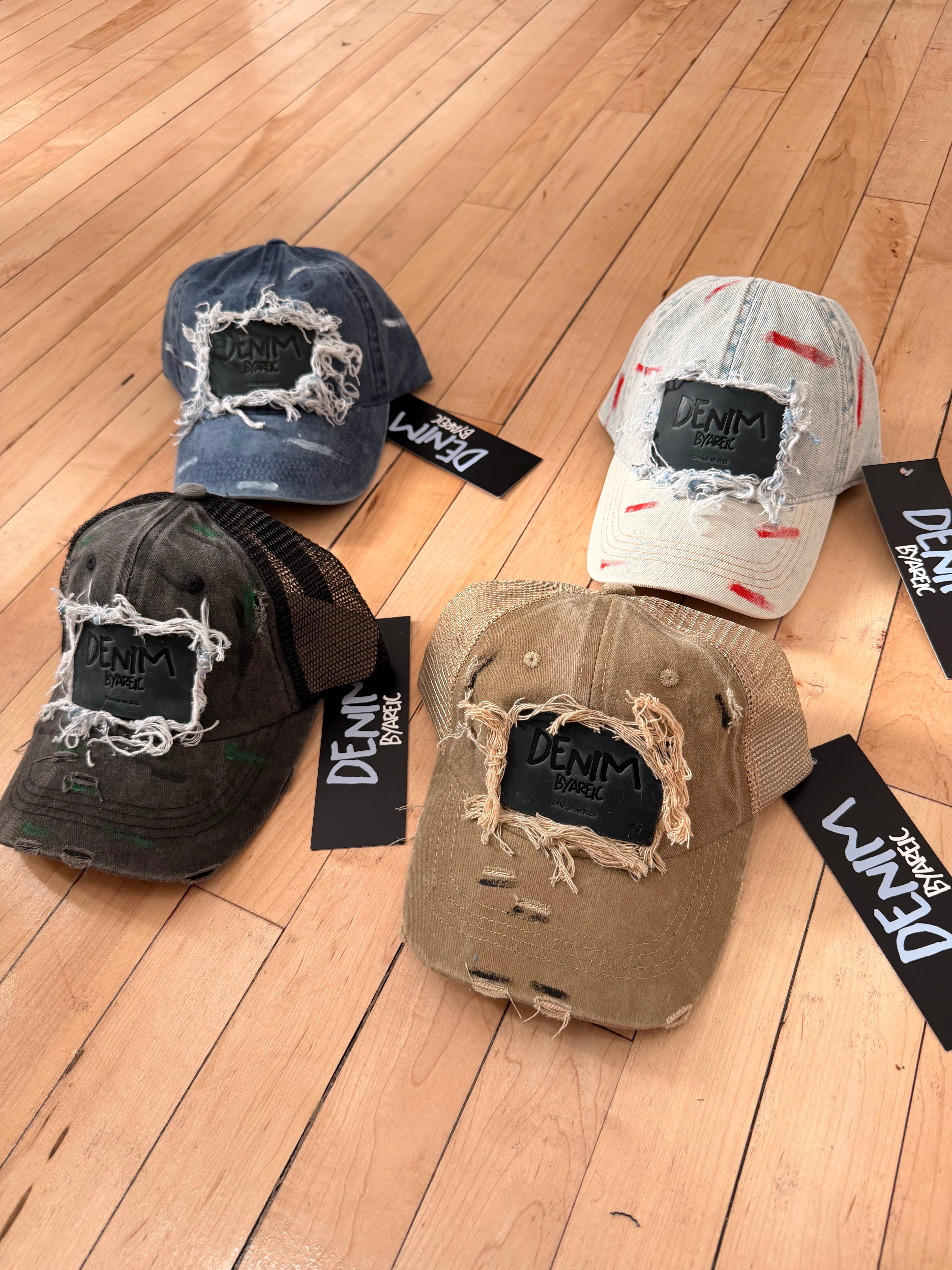 Custom Areic Attire Denim Hats